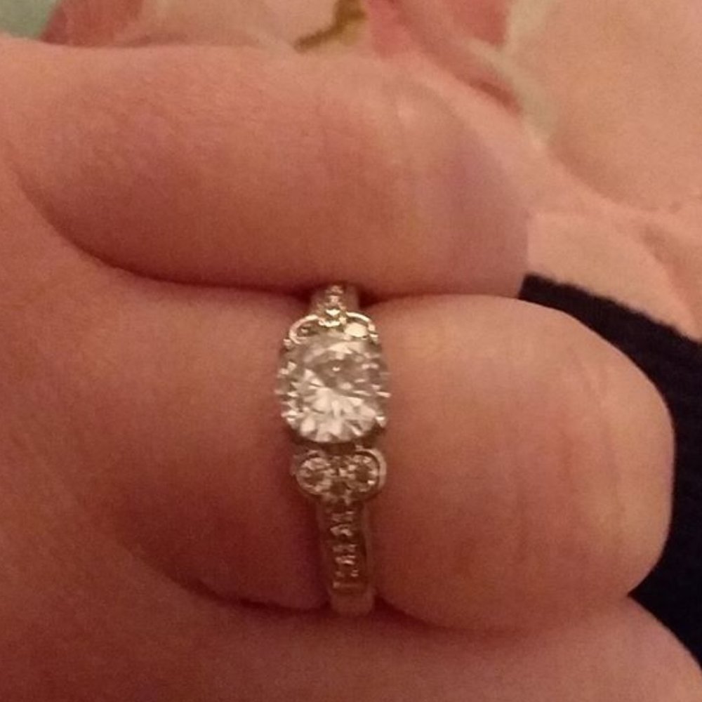 Cubic Zirconia Ring Size 7
